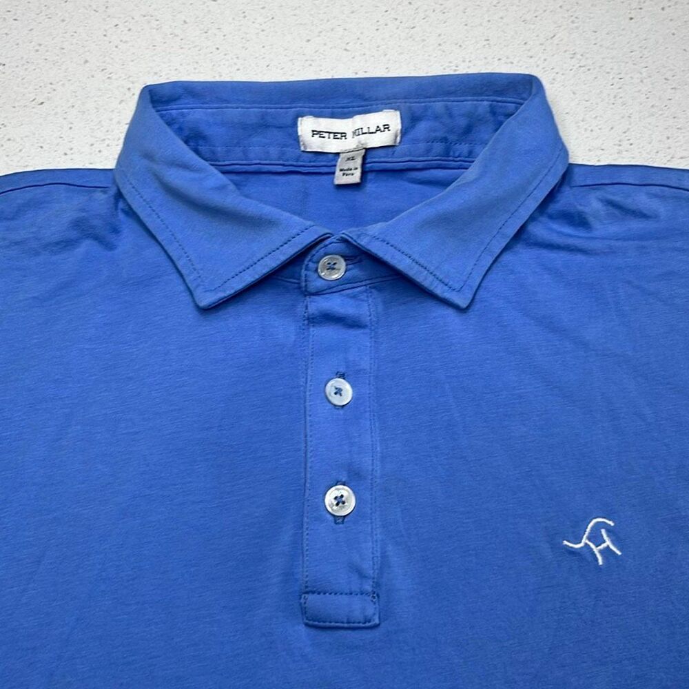 Peter Millar Sand Hills Golf Club Pima Cotton Polo Shirt Mens XL
